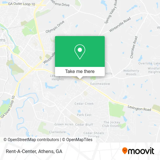 Rent-A-Center map