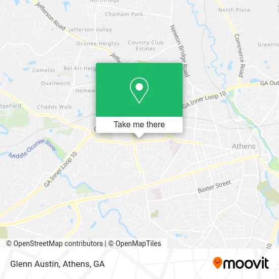 Mapa de Glenn Austin