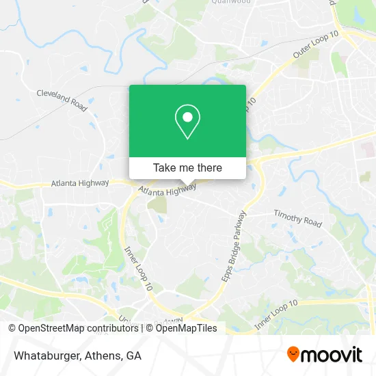 Whataburger map