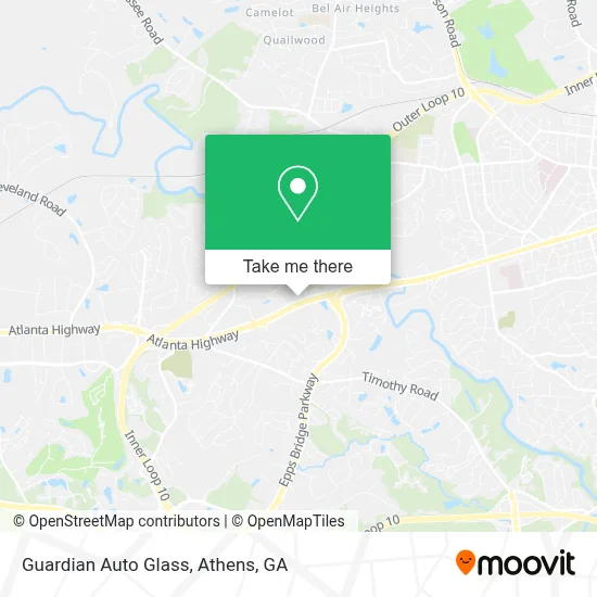Guardian Auto Glass map