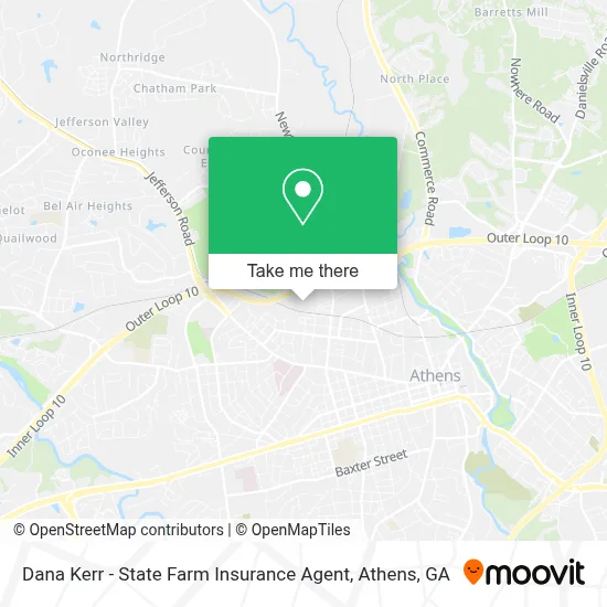 Dana Kerr - State Farm Insurance Agent map