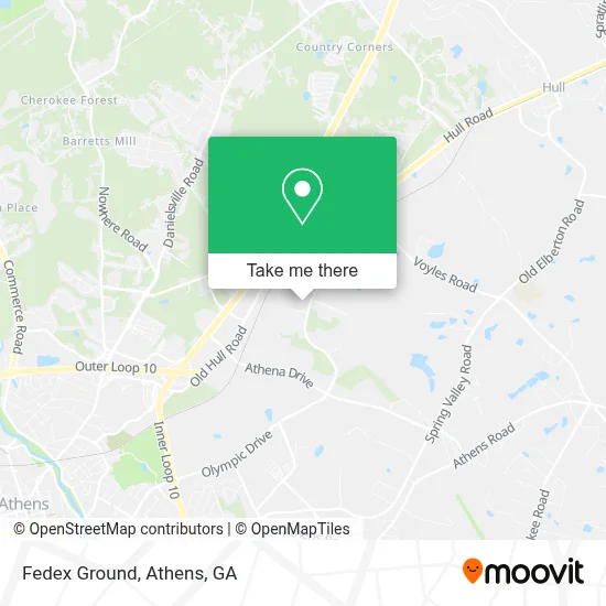 Fedex Ground map
