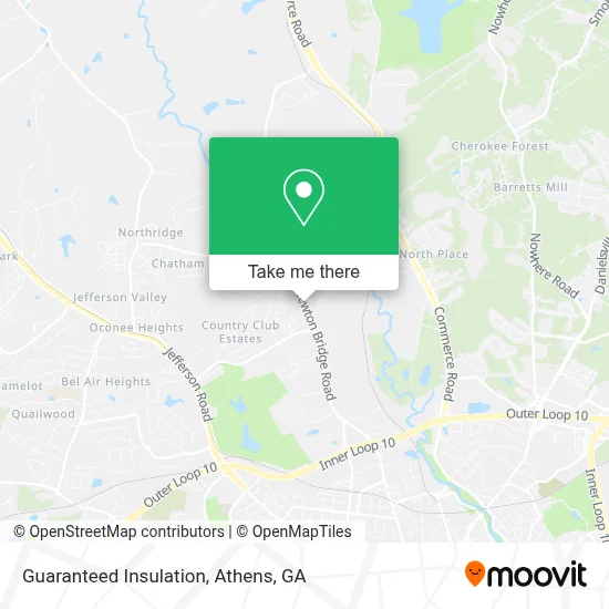 Guaranteed Insulation map
