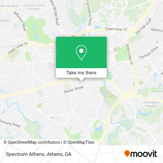Spectrum Athens map