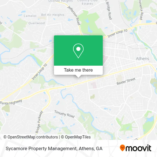 Sycamore Property Management map