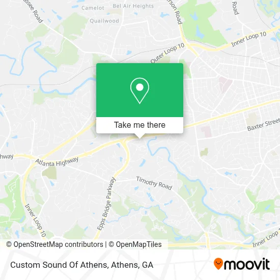 Custom Sound Of Athens map