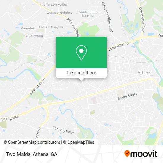 Two Maids map