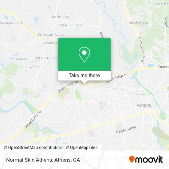 Normal Skin Athens map