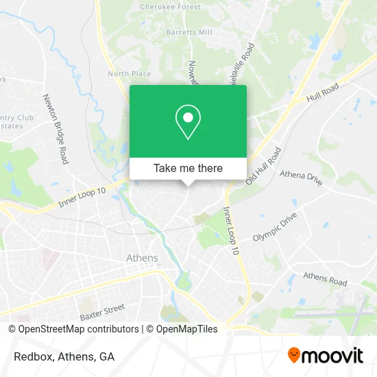 Redbox map