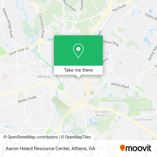 Aaron Heard Resource Center map