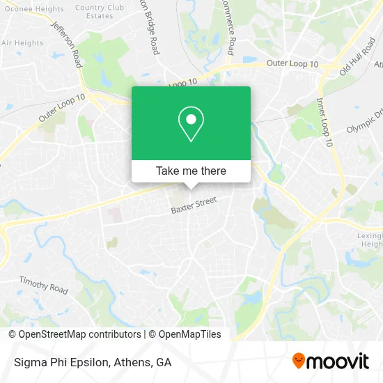 Sigma Phi Epsilon map