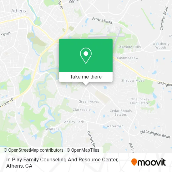 In Play Family Counseling And Resource Center map