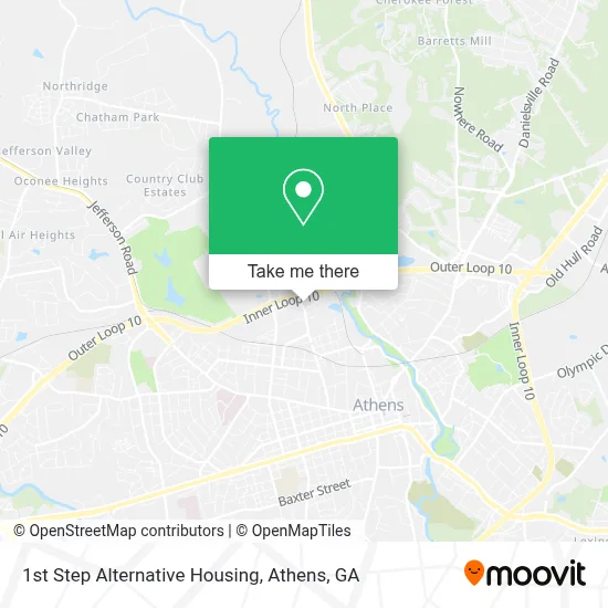 1st Step Alternative Housing map