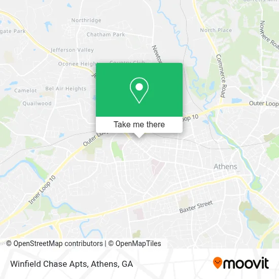 Winfield Chase Apts map