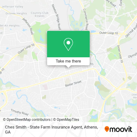Ches Smith - State Farm Insurance Agent map