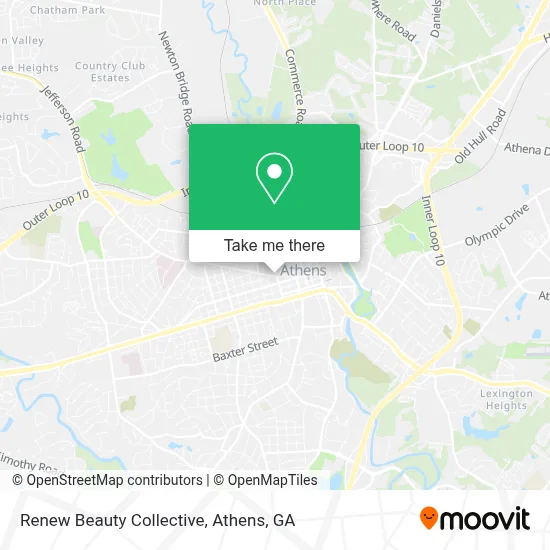 Renew Beauty Collective map