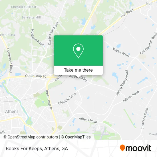 Books For Keeps map
