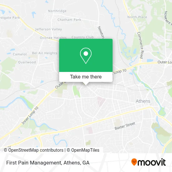 First Pain Management map