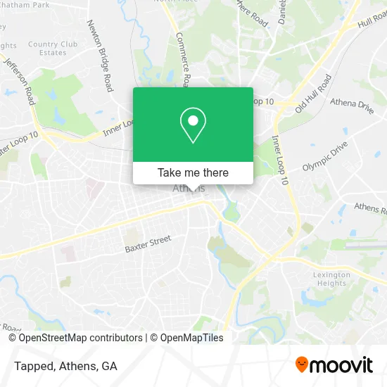Tapped map