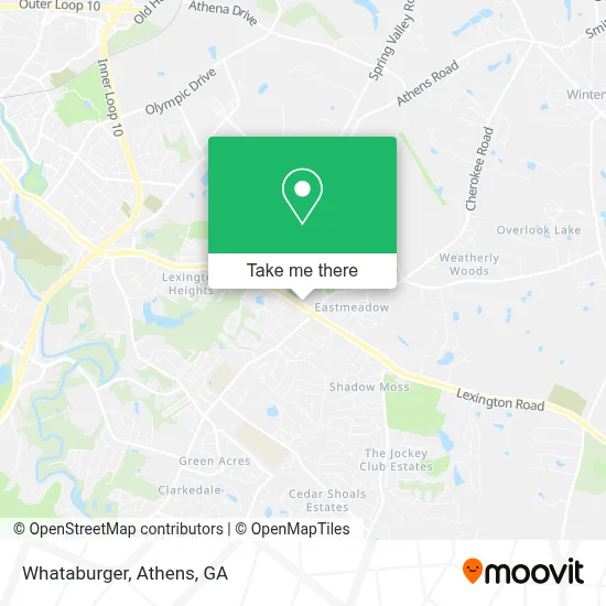 Whataburger map
