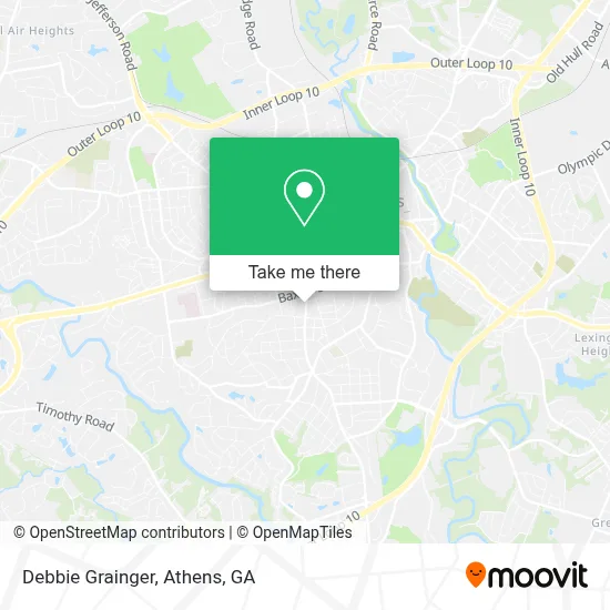 Debbie Grainger map