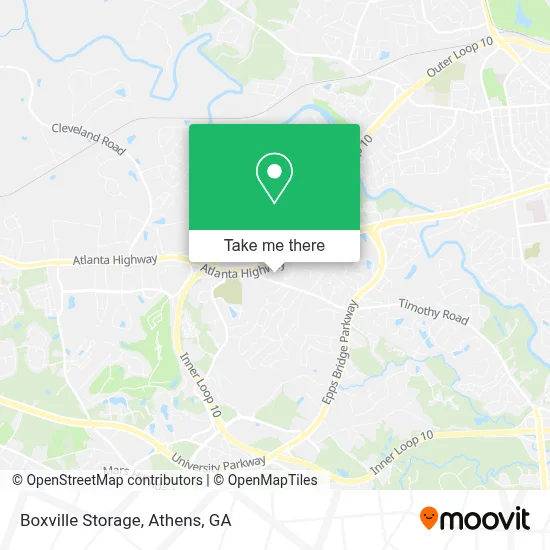 Boxville Storage map