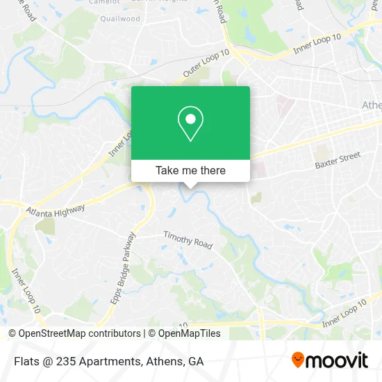 Flats @ 235 Apartments map