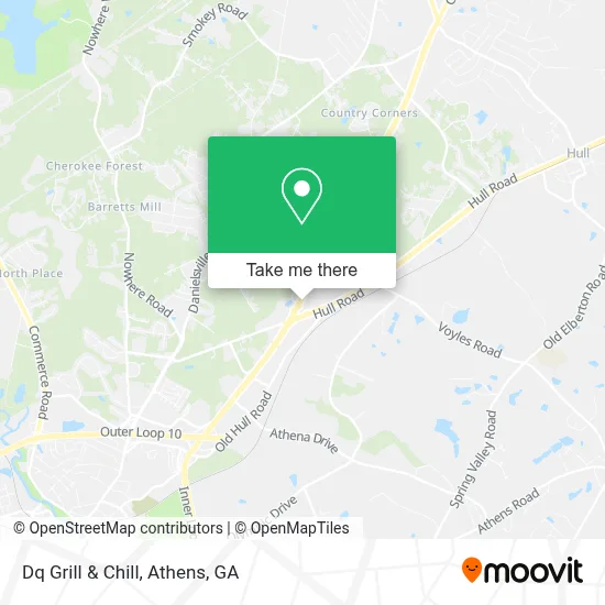 Dq Grill & Chill map