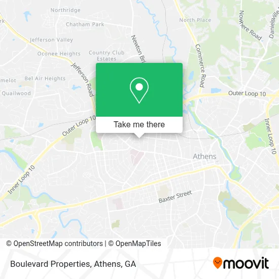 Boulevard Properties map