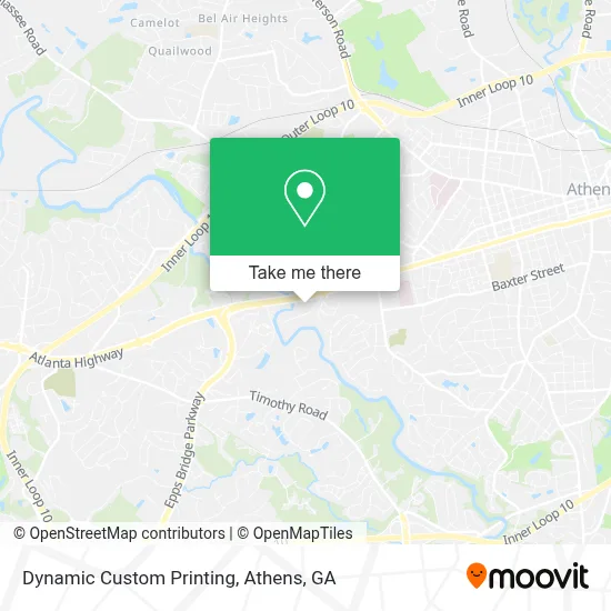 Dynamic Custom Printing map