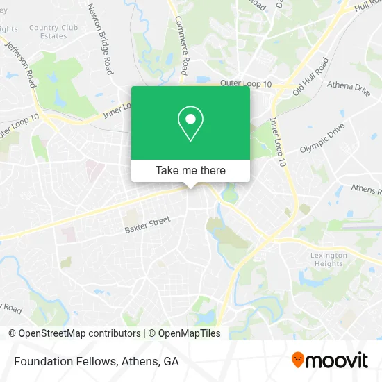 Foundation Fellows map