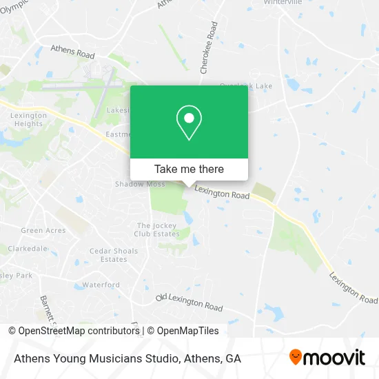 Athens Young Musicians Studio map