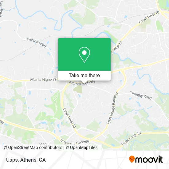 Usps map