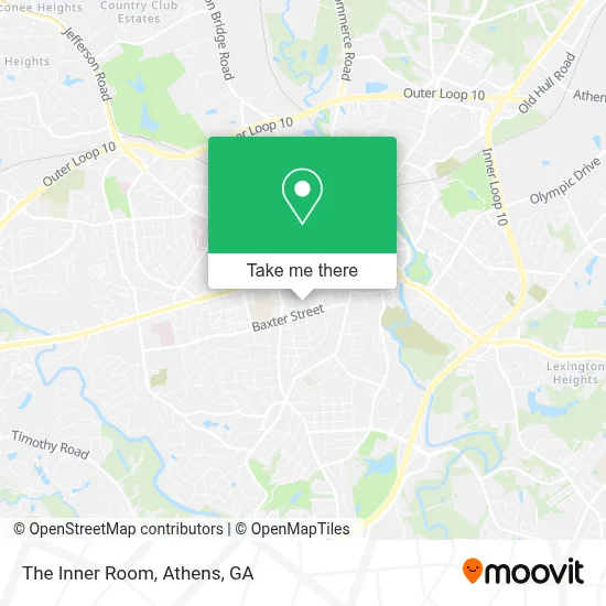 The Inner Room map