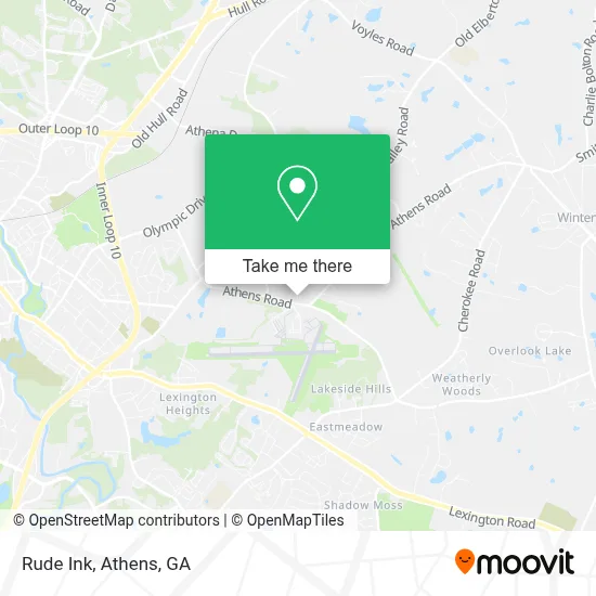 Rude Ink map