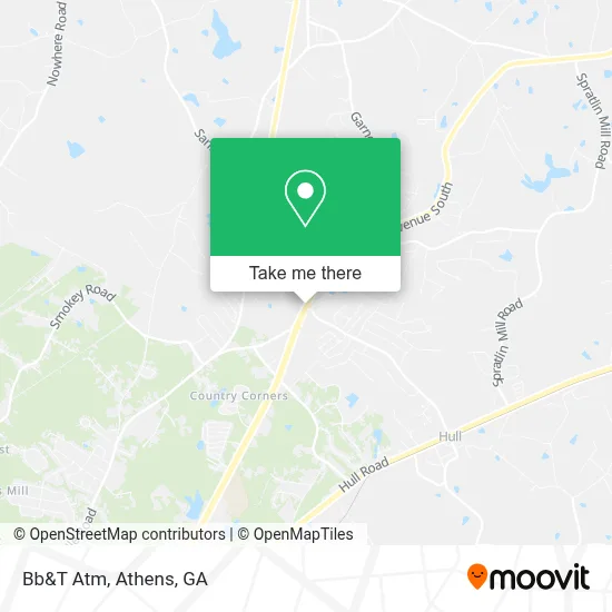Bb&T Atm map