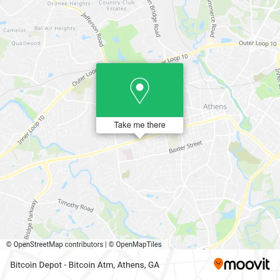 Bitcoin Depot - Bitcoin Atm map