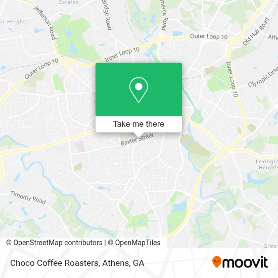 Choco Coffee Roasters map