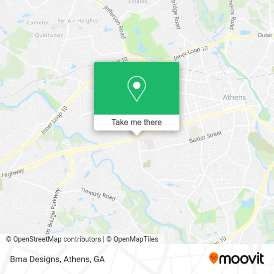 Bma Designs map