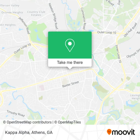 Kappa Alpha map