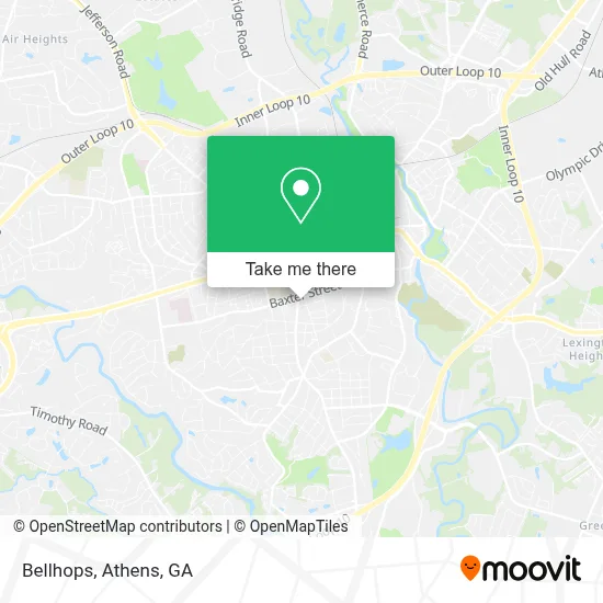 Bellhops map