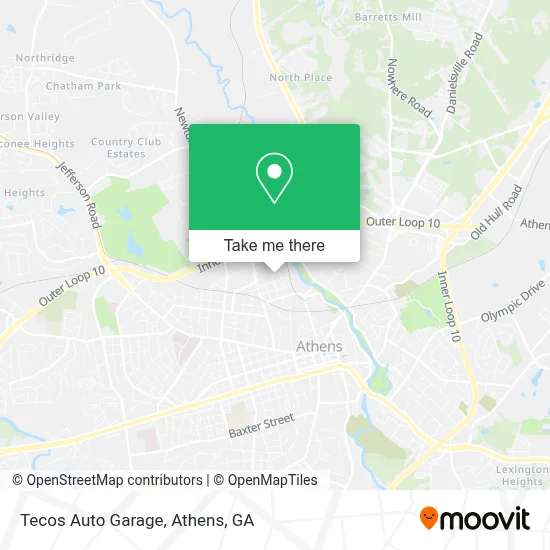 Tecos Auto Garage map