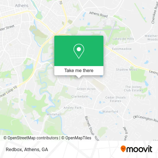 Redbox map