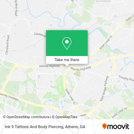 Ink 9 Tattoos And Body Piercing map