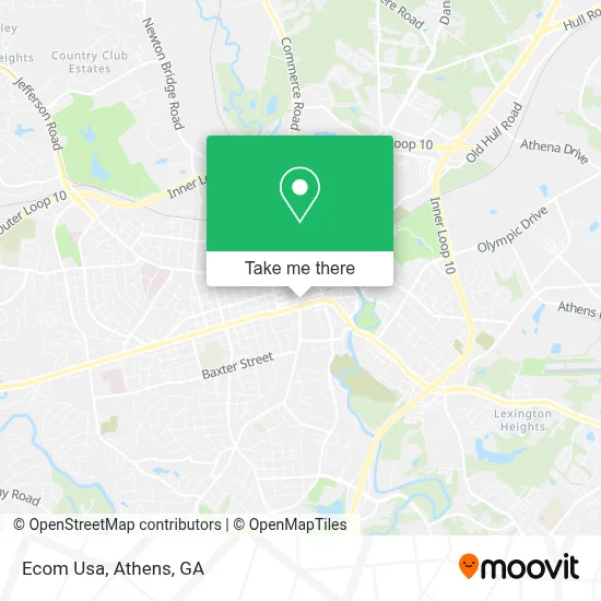 Ecom Usa map
