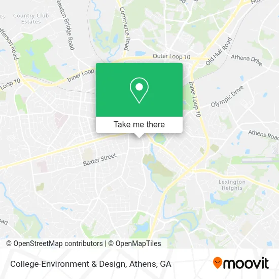 College-Environment & Design map