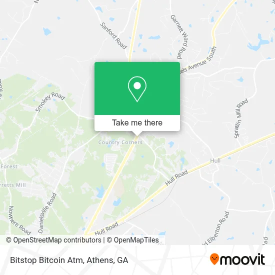 Bitstop Bitcoin Atm map