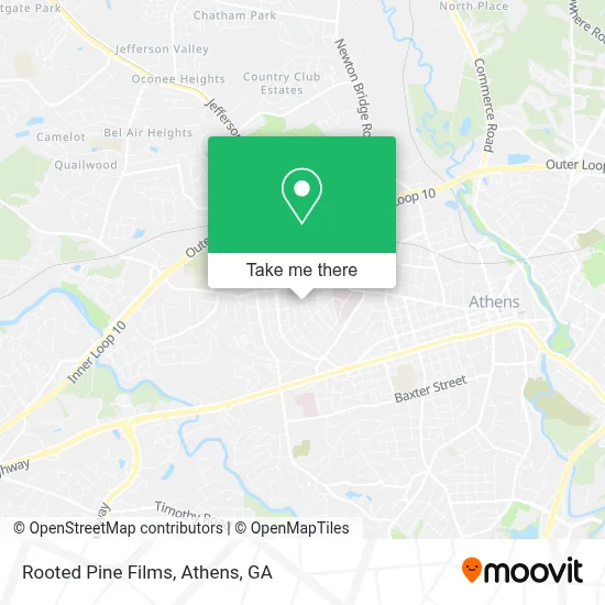 Rooted Pine Films map