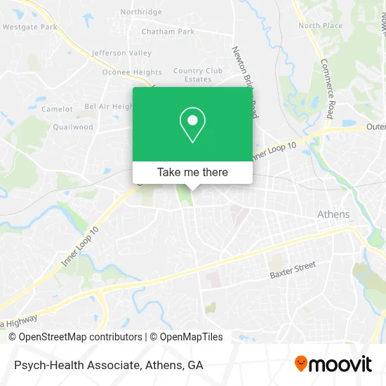 Psych-Health Associate map