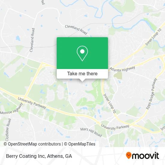 Berry Coating Inc map
